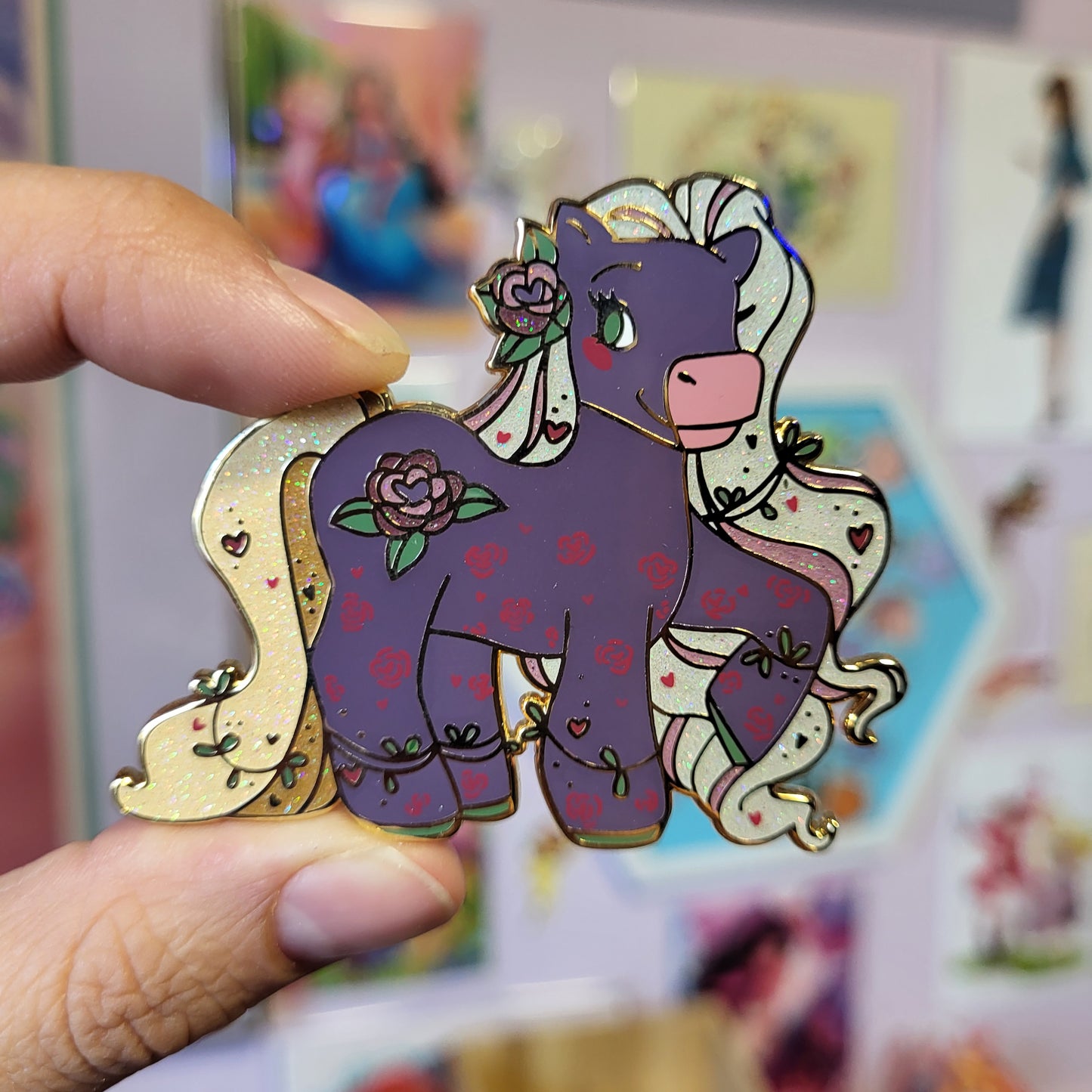 2024 March Pony Pin