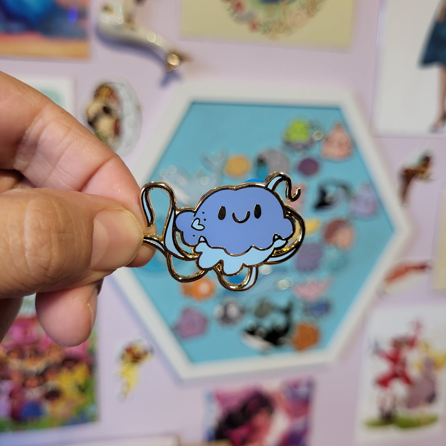 Ocean alphabet - Jellyfish