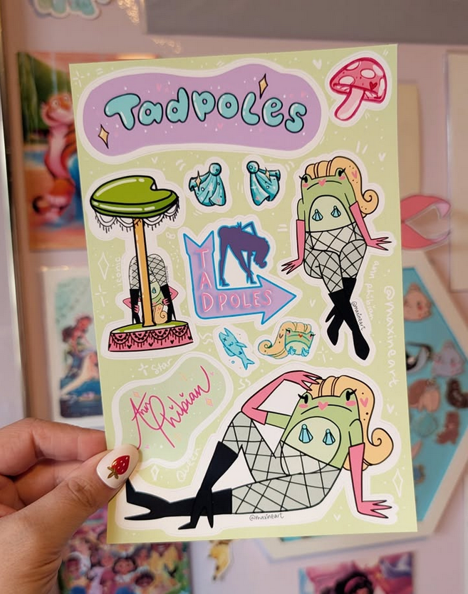 Sticker Sheet - Tadpoles