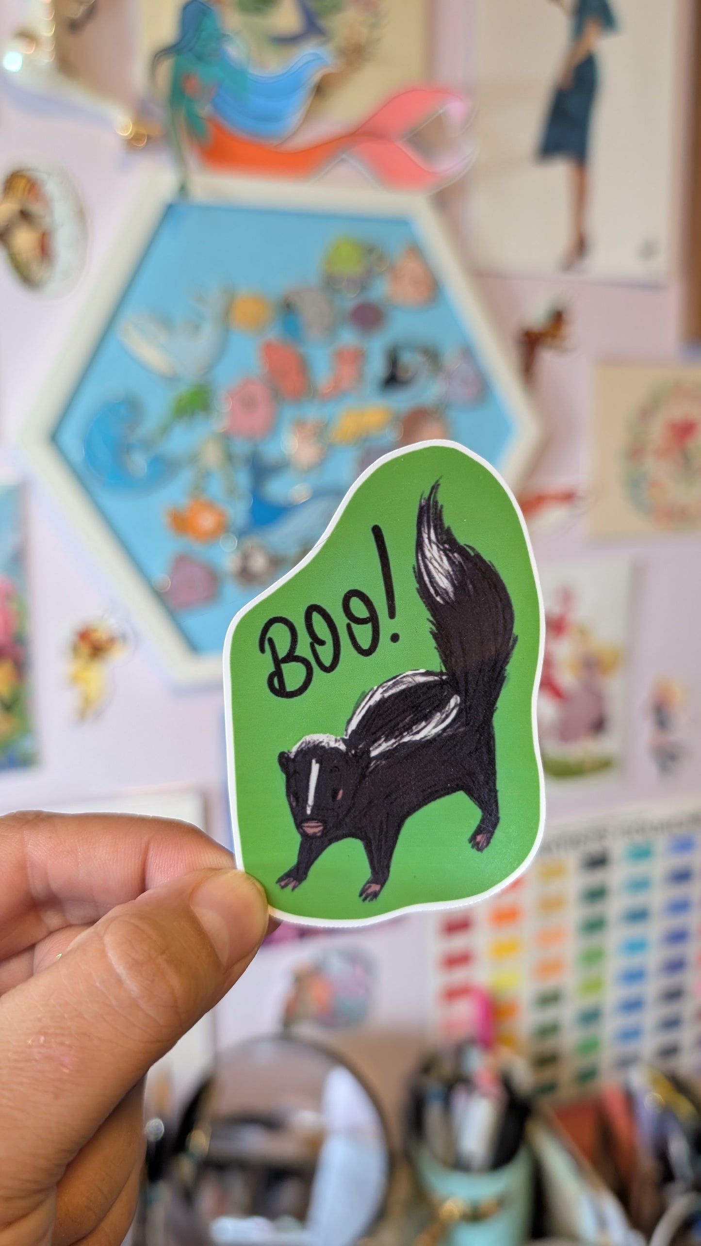 Unhinged Animal - Vinyl Sticker - Set 3