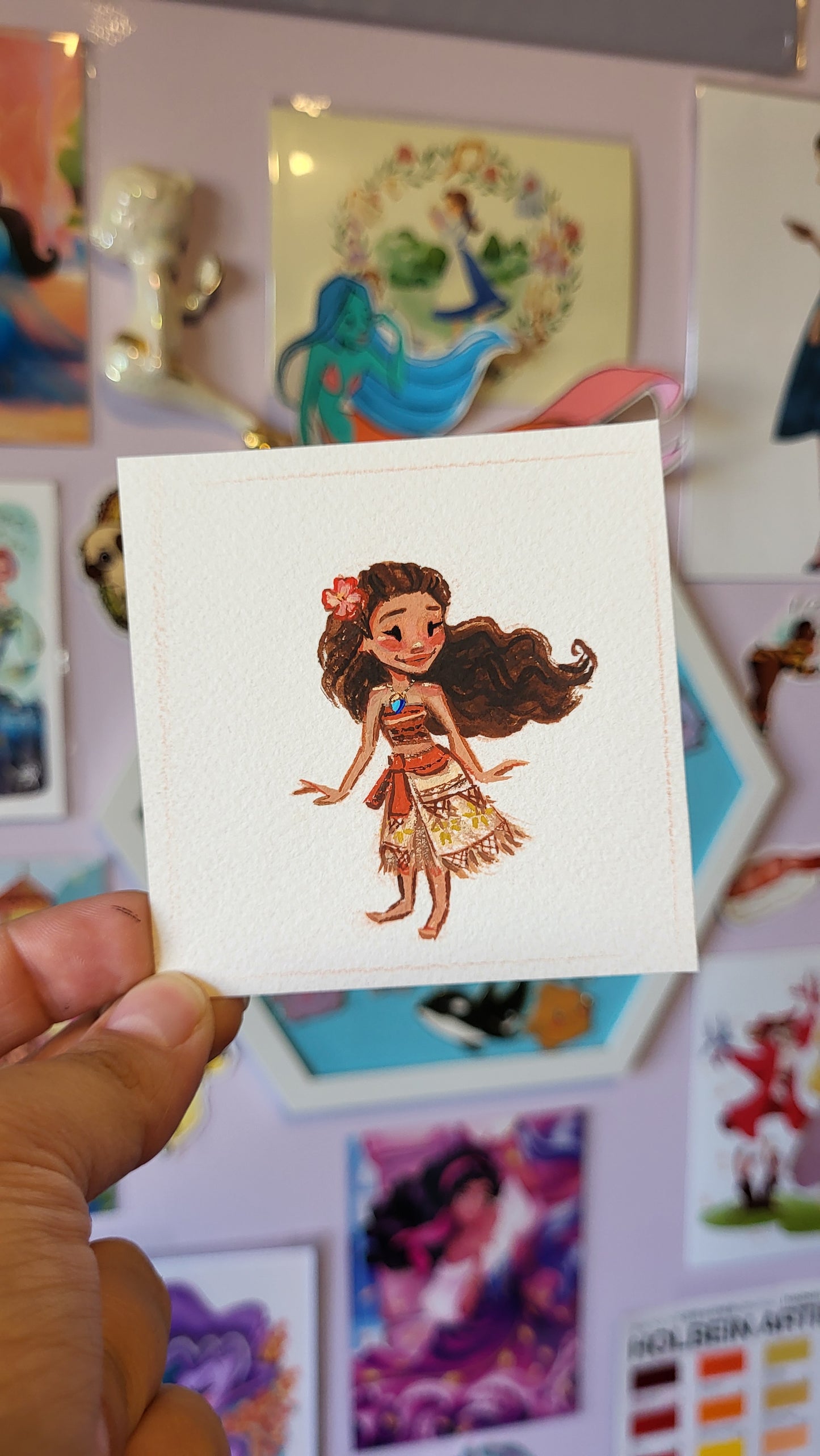 Itty bitty princess - Original Painting