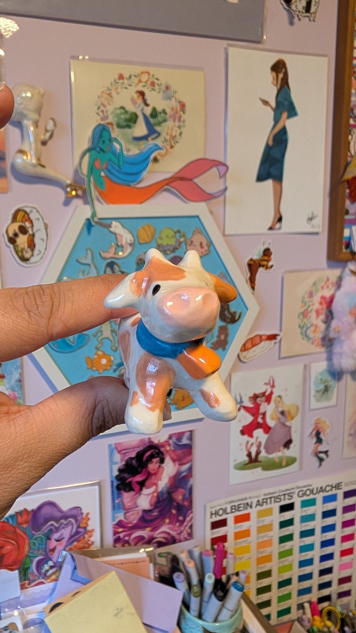 Figurine - Brown Cow