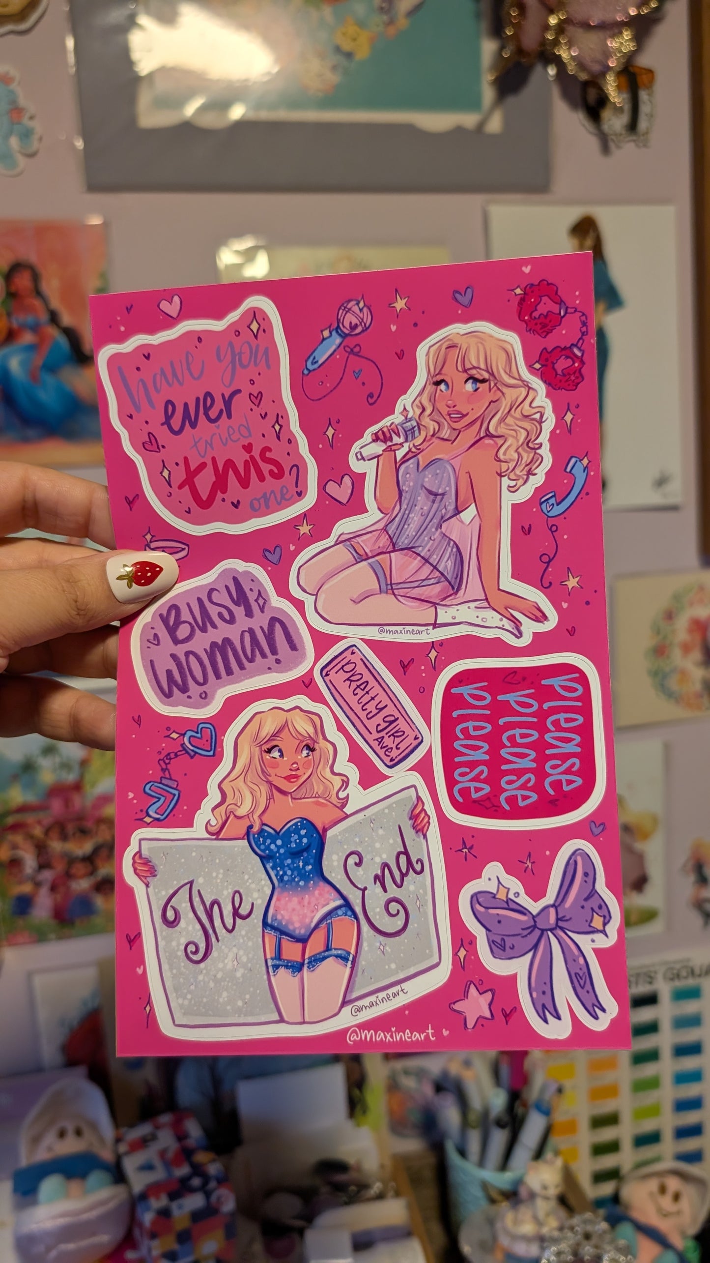 Itty bitty commission - Original Painting