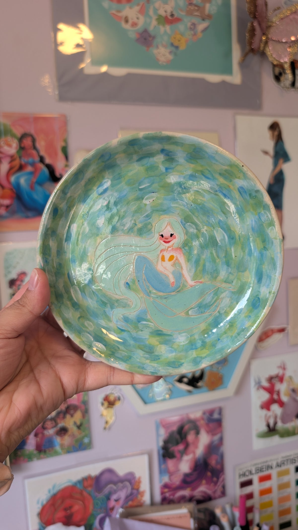 Mermay Plate - Waterlillies