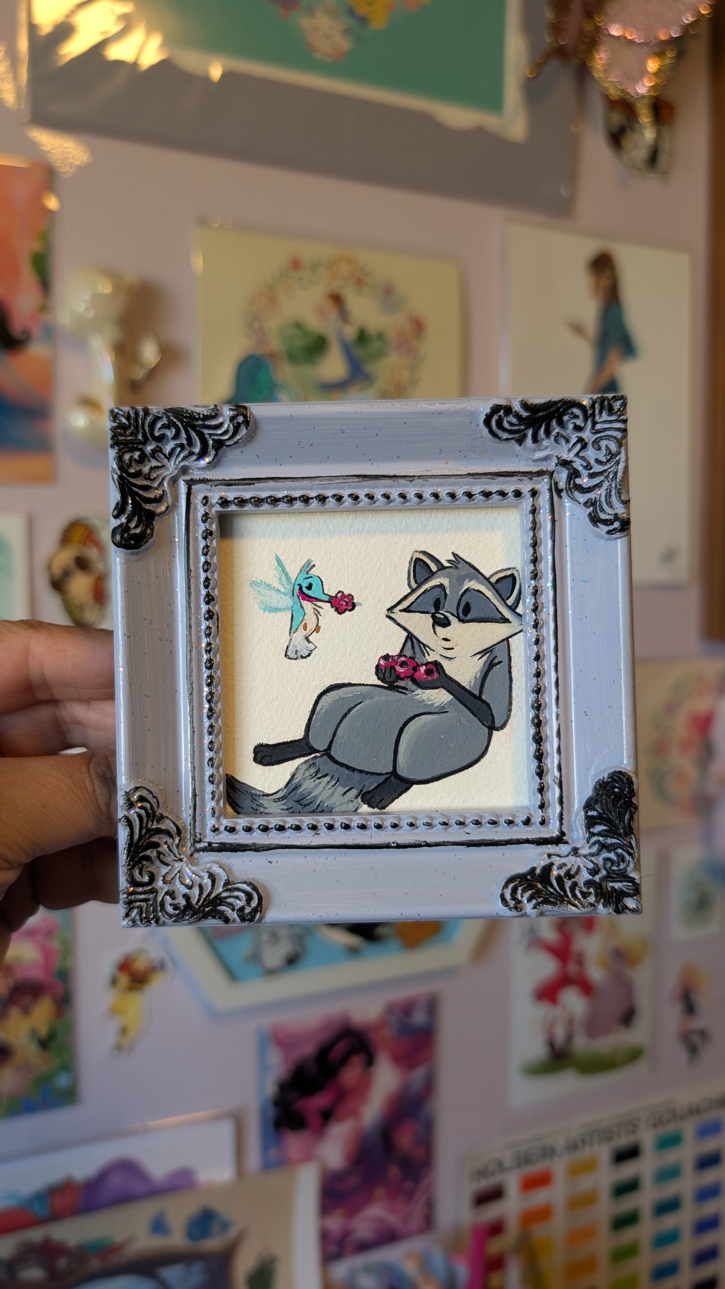 3x3 Original Painting