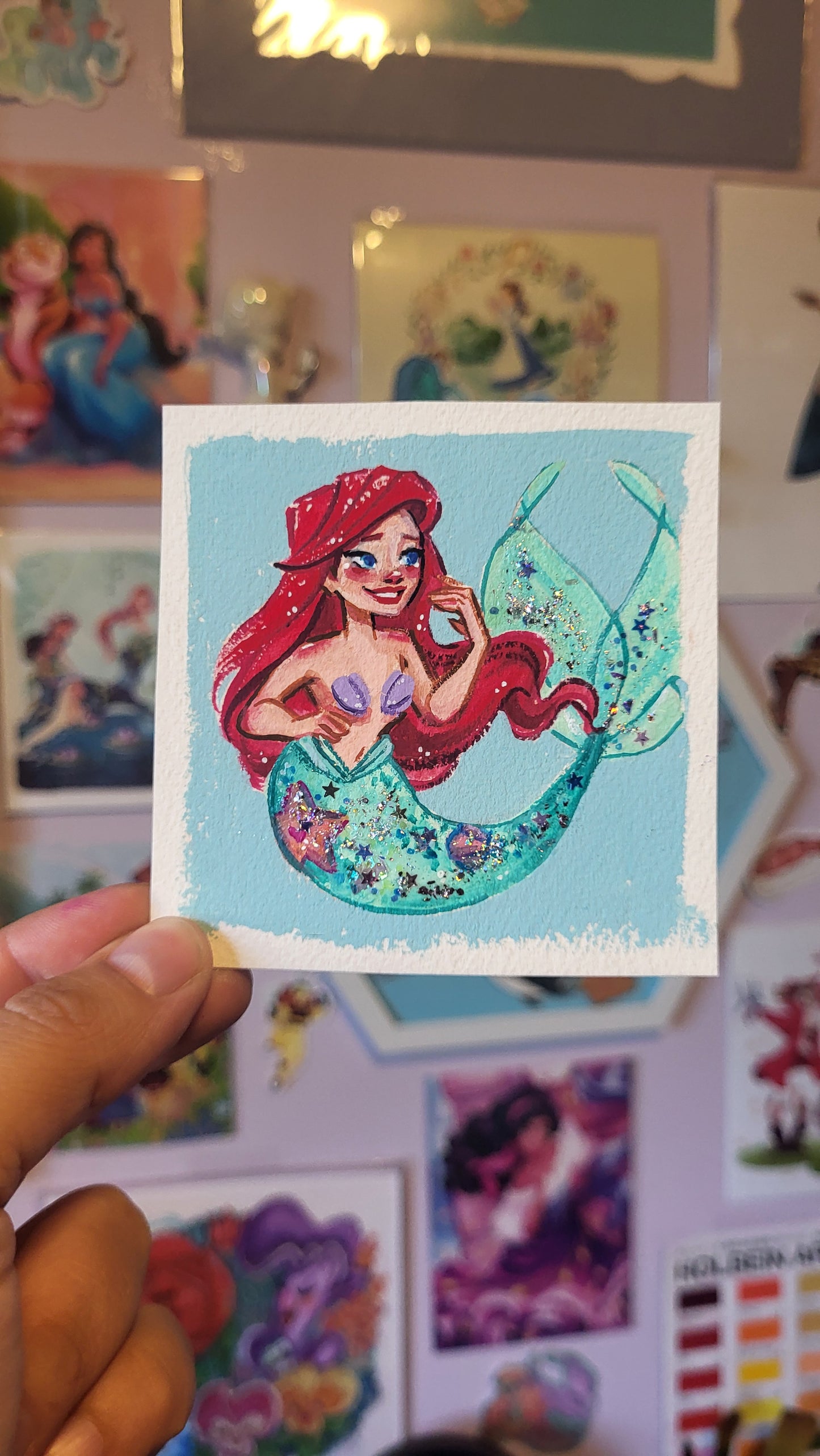 Mermay Day 14 - Original Painting