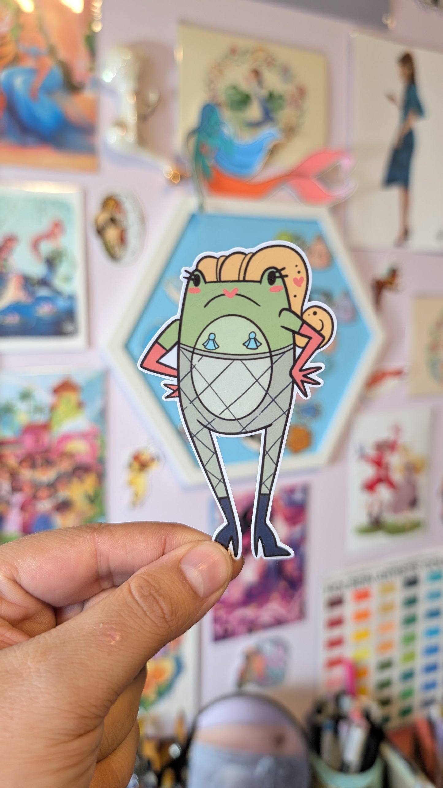 Ann Phibian - Vinyl Sticker