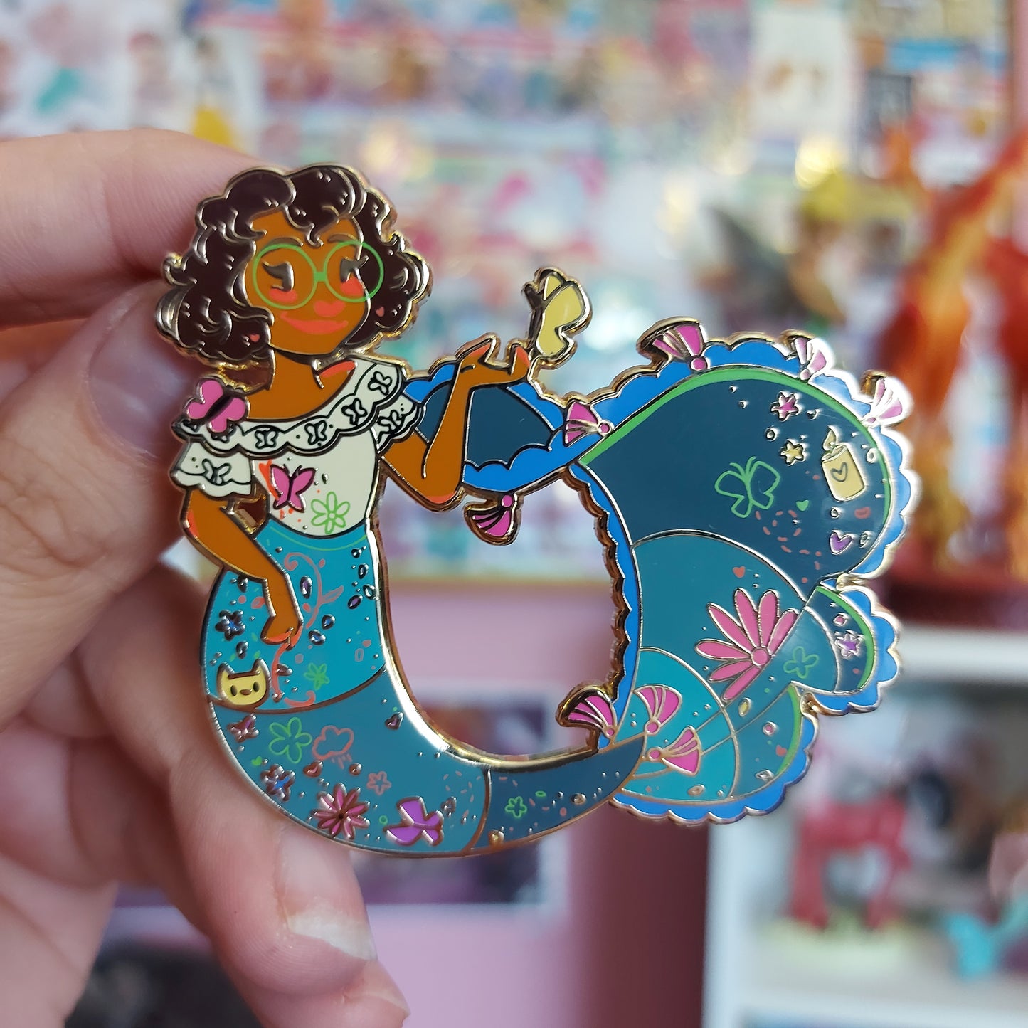 Fantasy Mermaid Pin - Mirabel