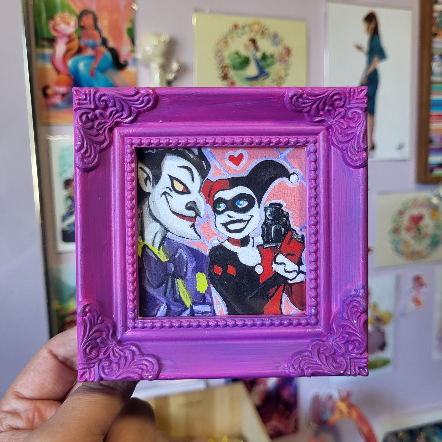 Framed Print - Harley & Joker