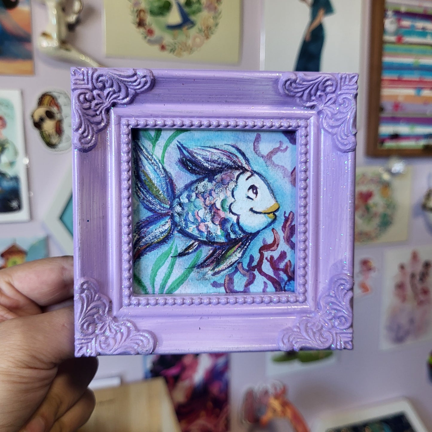 Framed Print -  Rainbow Fish