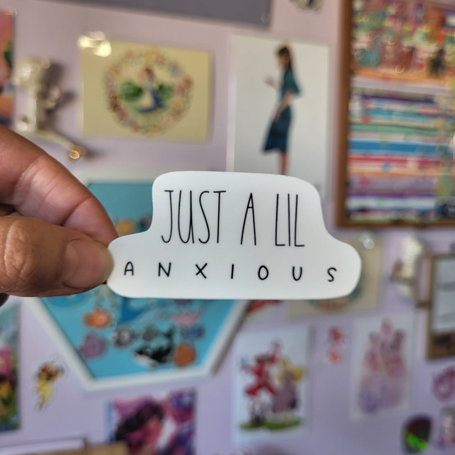 Anxious - Sticker