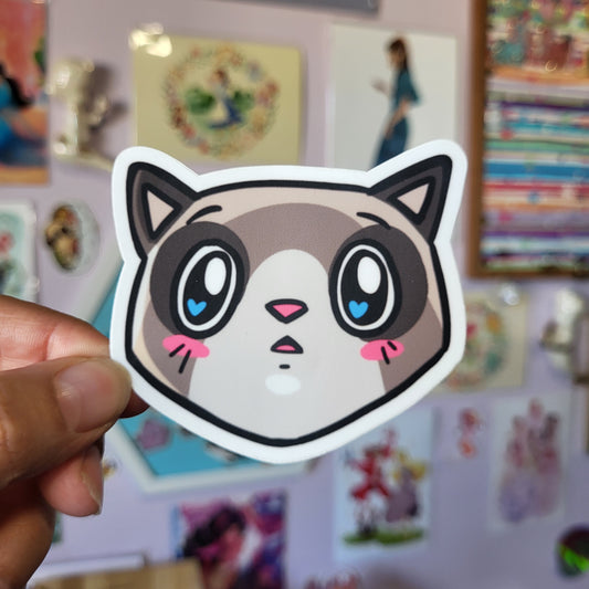 Tabby Kitty - Sticker