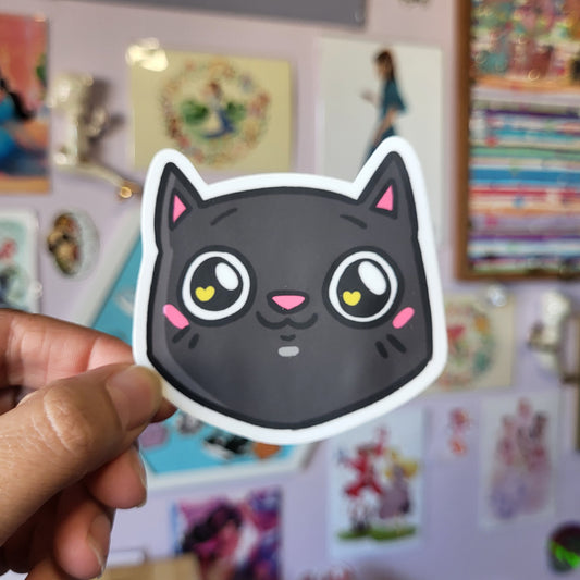 Black Kitty - Sticker