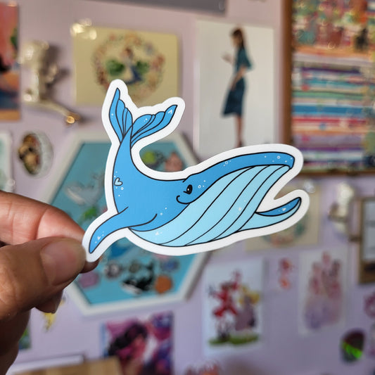 Blue Whale - Sticker