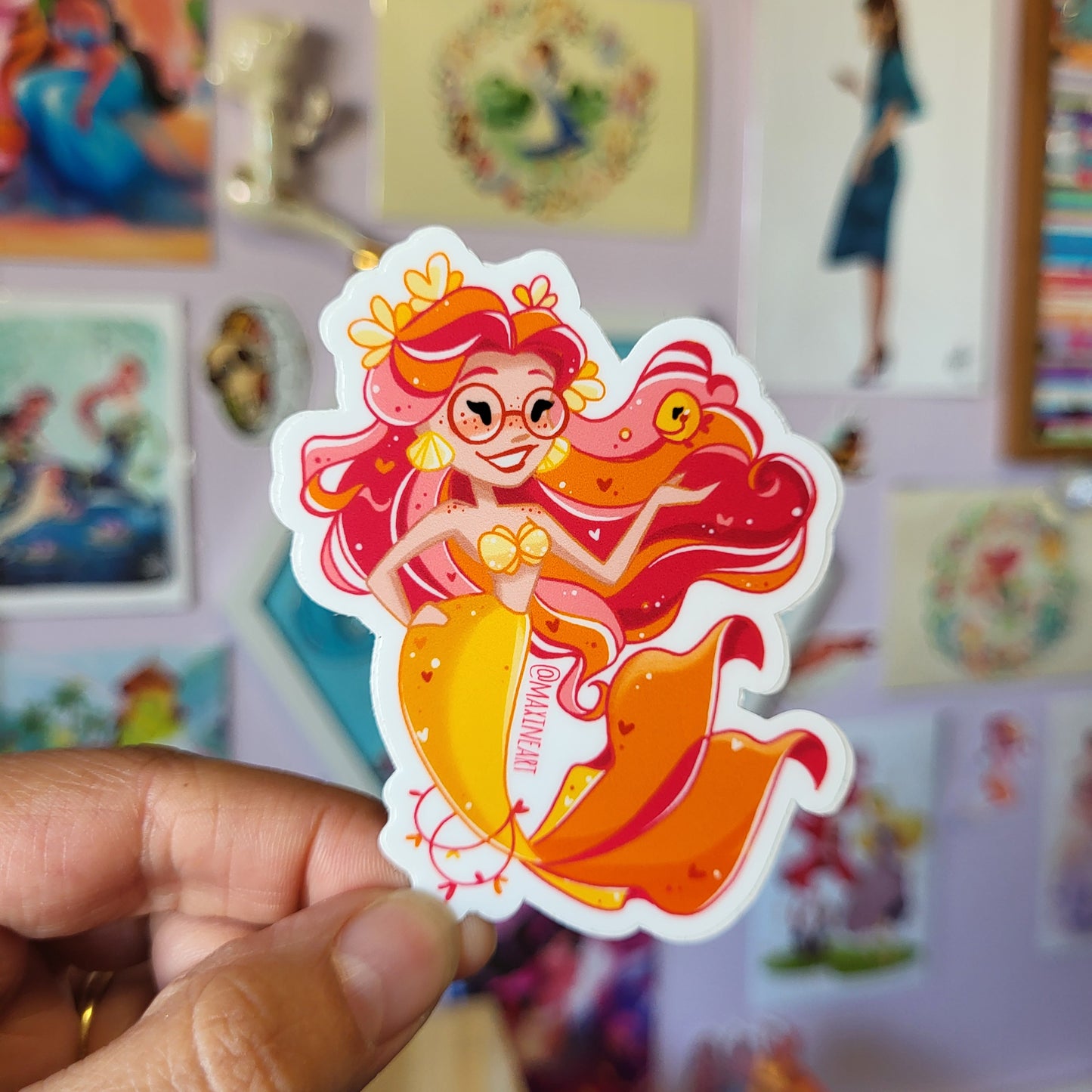 May Mermaid - Sticker