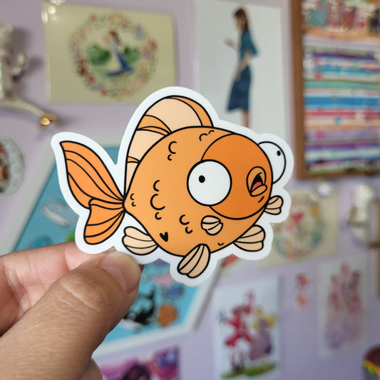Goldfish - Orange - Sticker