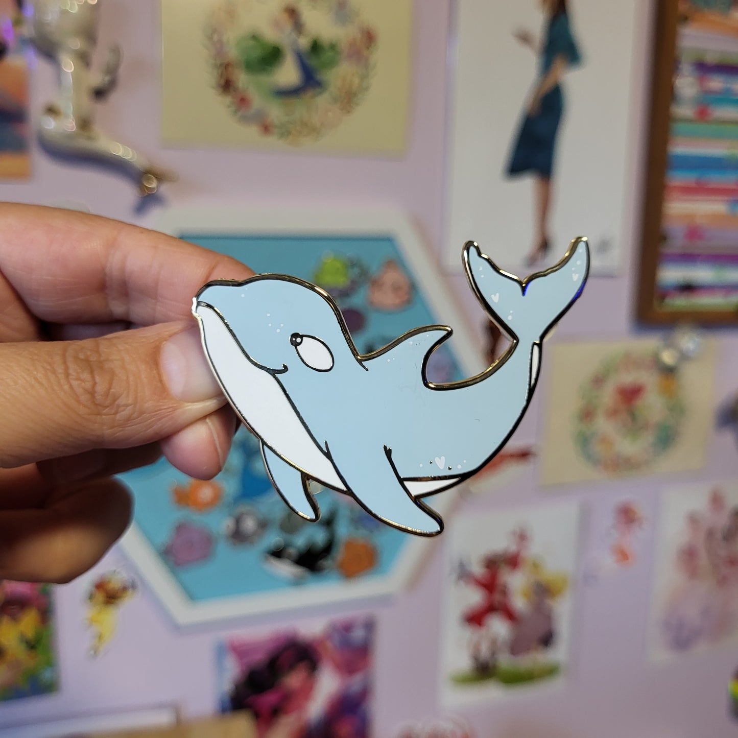 Ocean alphabet - Killer Whale pin