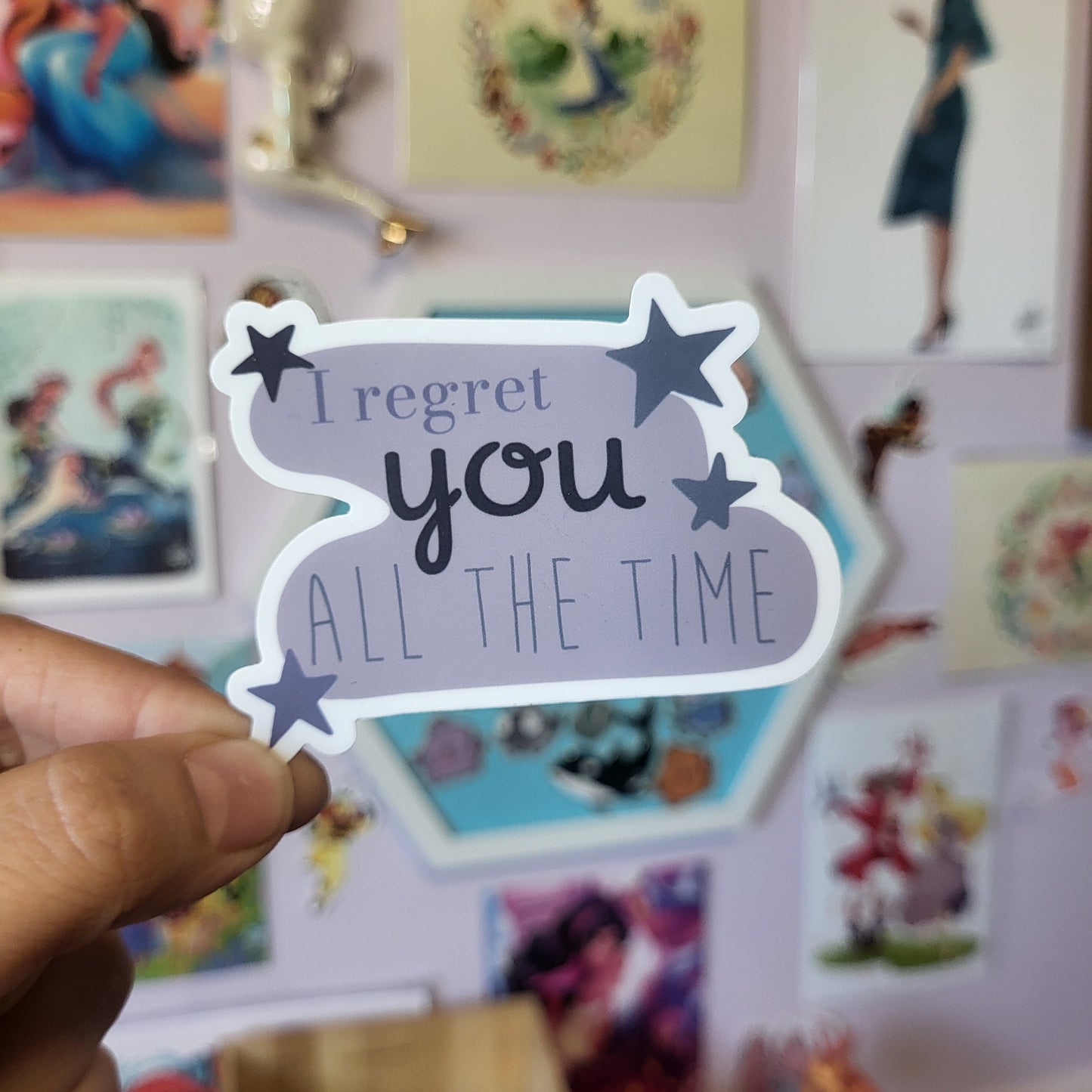 I Regret You - Sticker