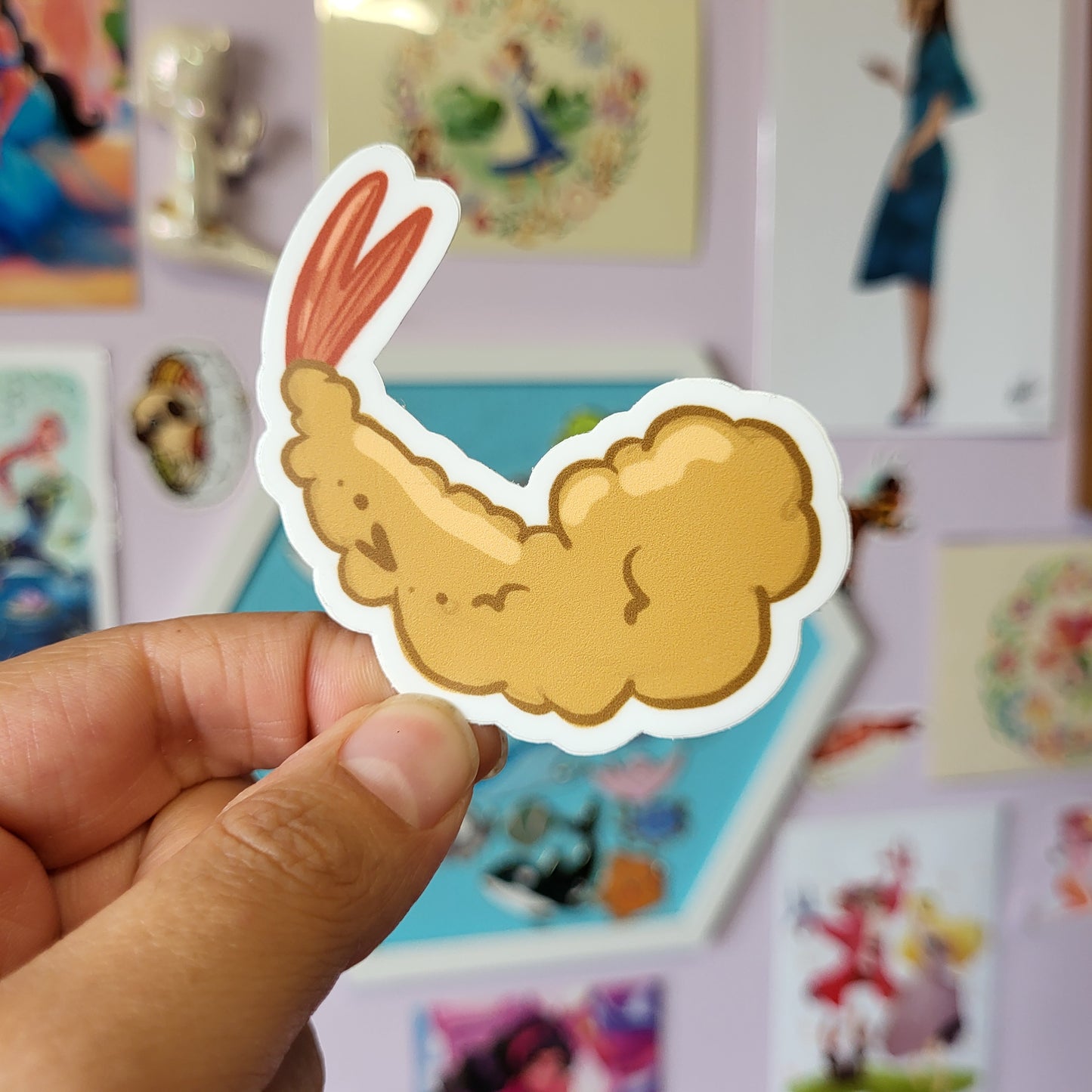 Prawn Tempura no1 - Sticker