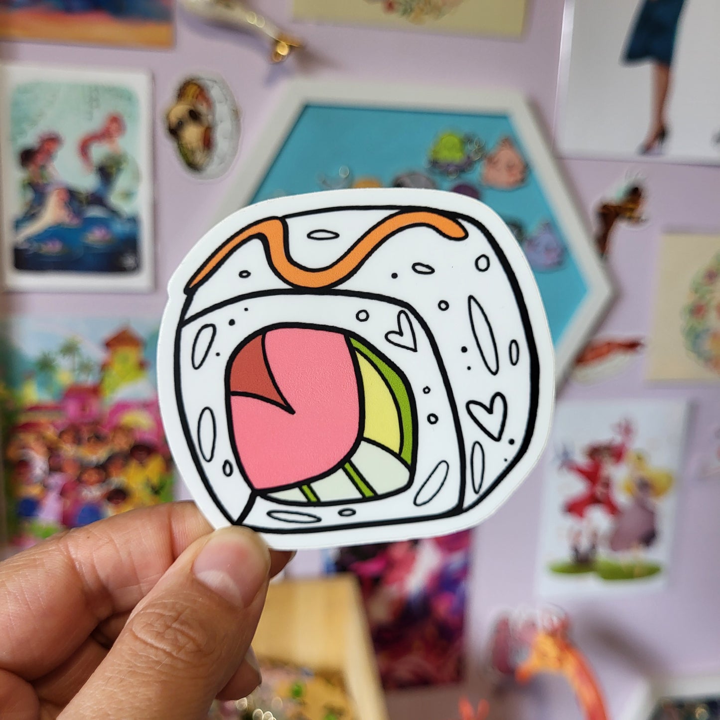 Spicy Tuna Roll - Sticker