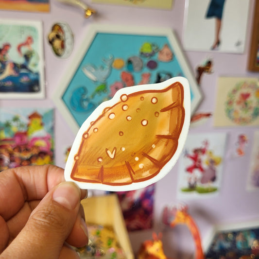 Deep-Fried Gyoza - Sticker