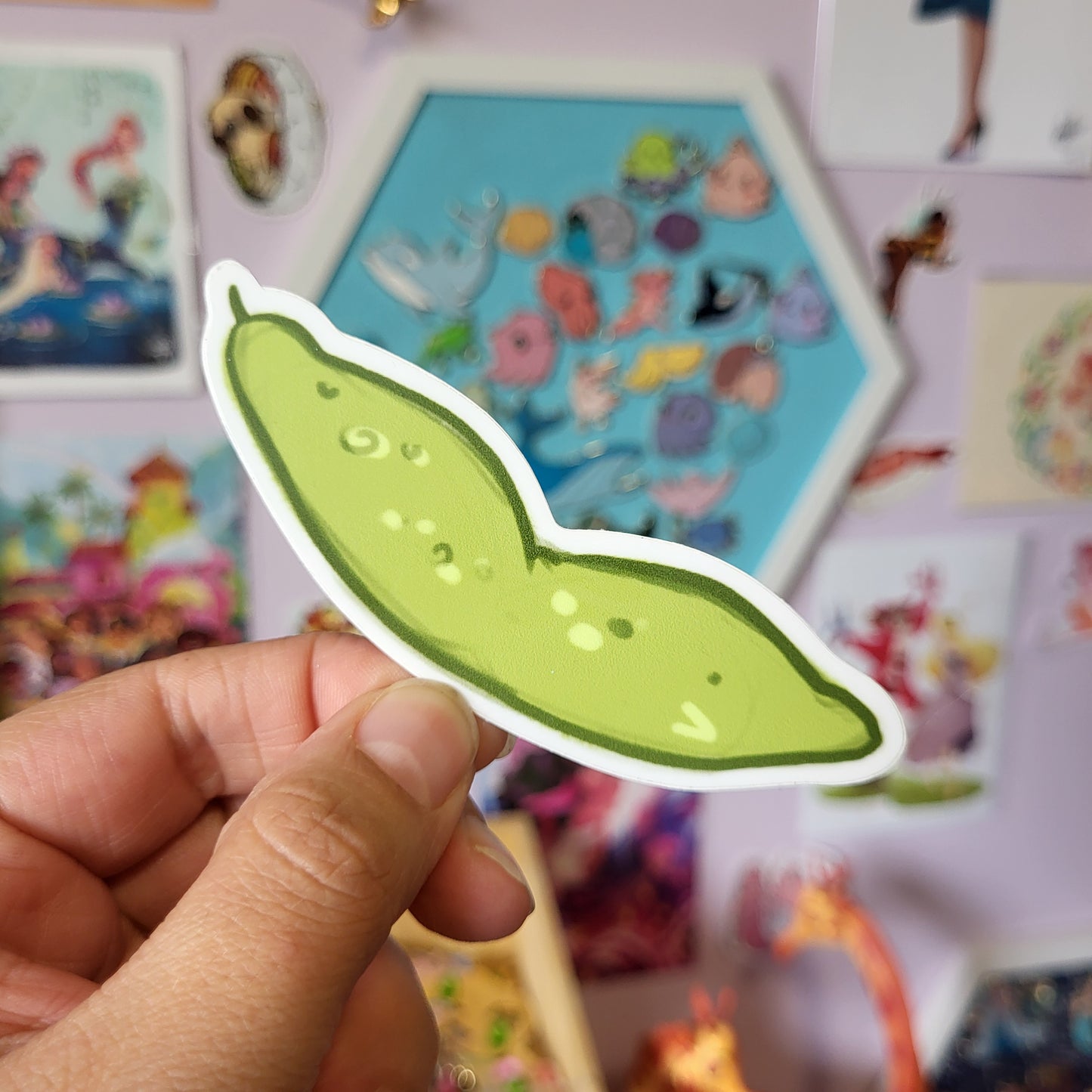 Edamame Pod - Sticker