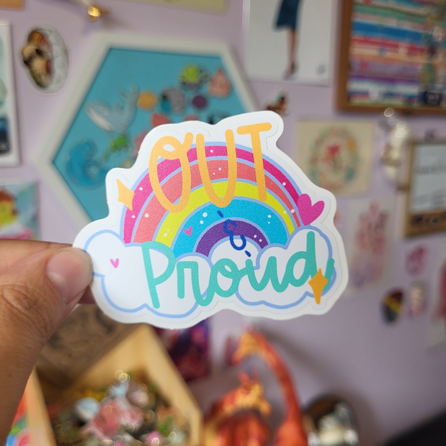 Out and Proud - Sticker