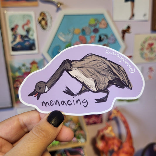 Menacing - Sticker