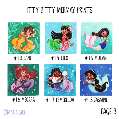 Itty Bitty Princess Mermaids