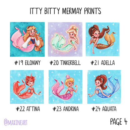 Itty Bitty Princess Mermaids