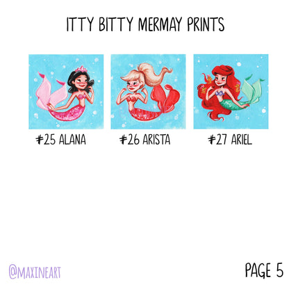 Itty Bitty Princess Mermaids