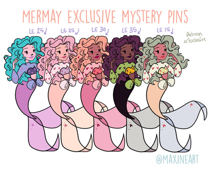 Mermay Mystery Mermaid Pin