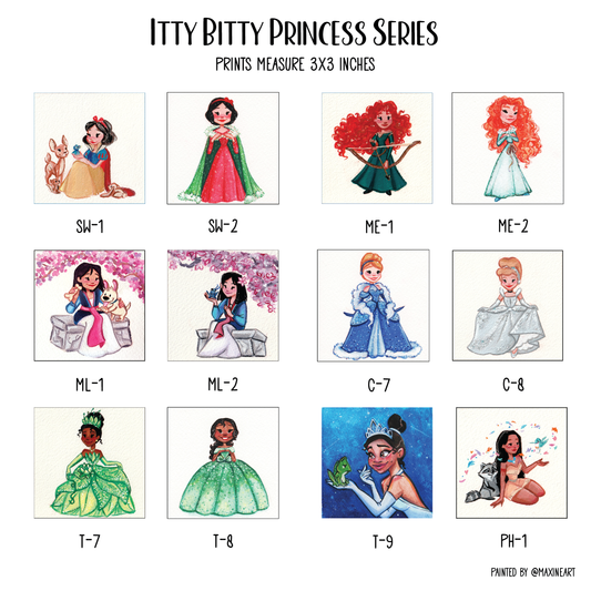 Itty Bitty Princesses - Collection 5