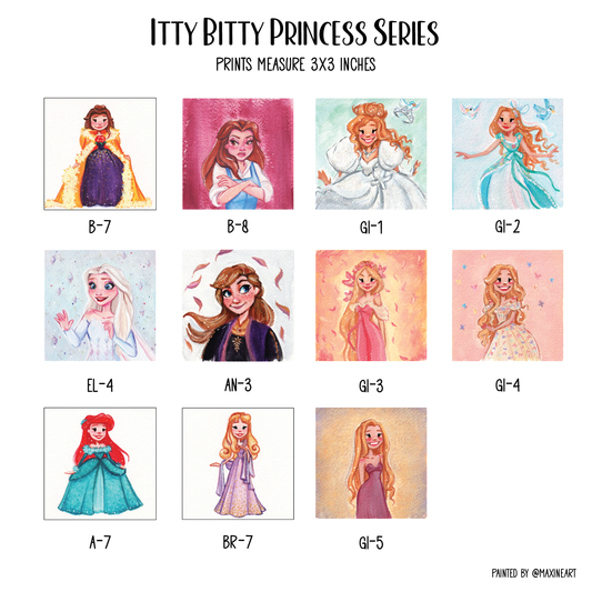 Itty Bitty Princesses - Collection 6