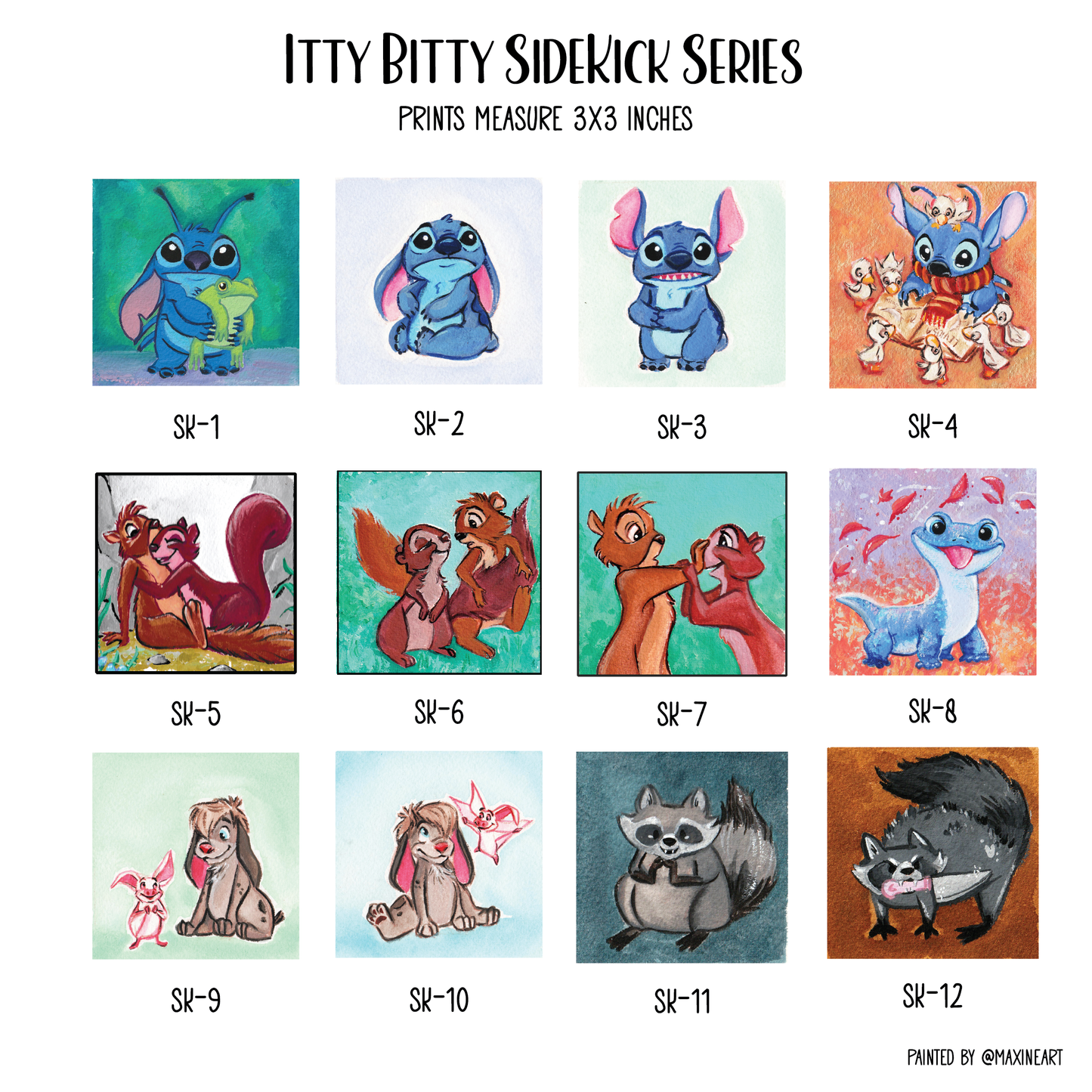 Itty Bitty Sidekicks