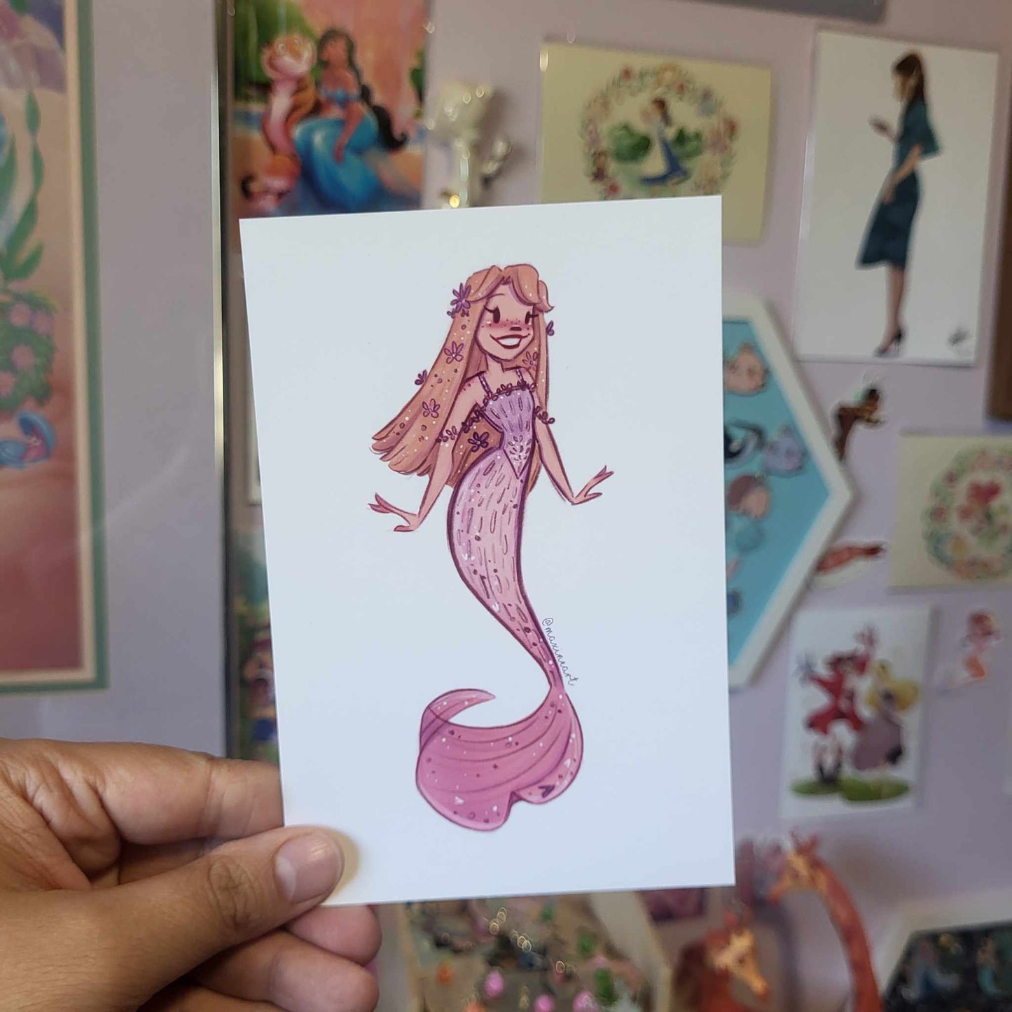 Eras Mermaid - Enchanted Print