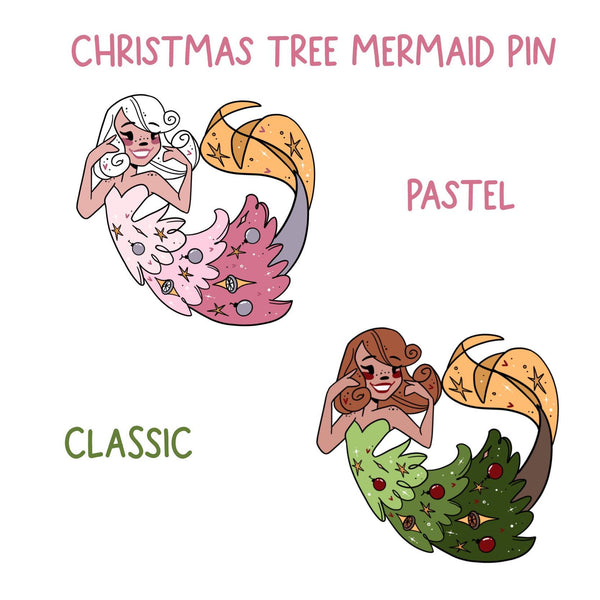Holiday mermaid - Christmas tree