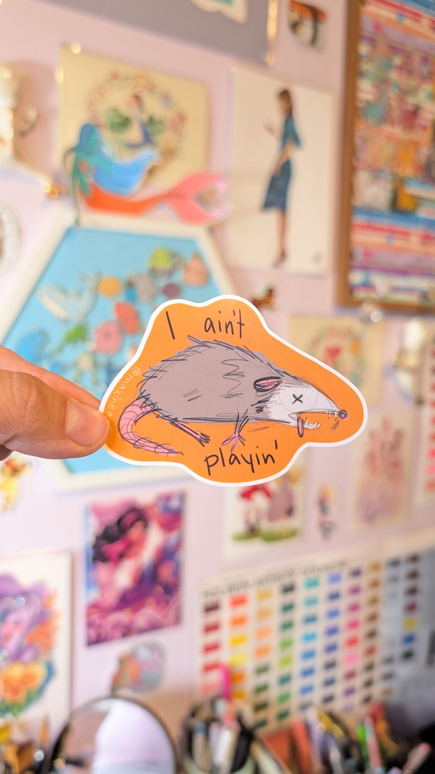 Unhinged Animal - Vinyl Sticker - Set 1