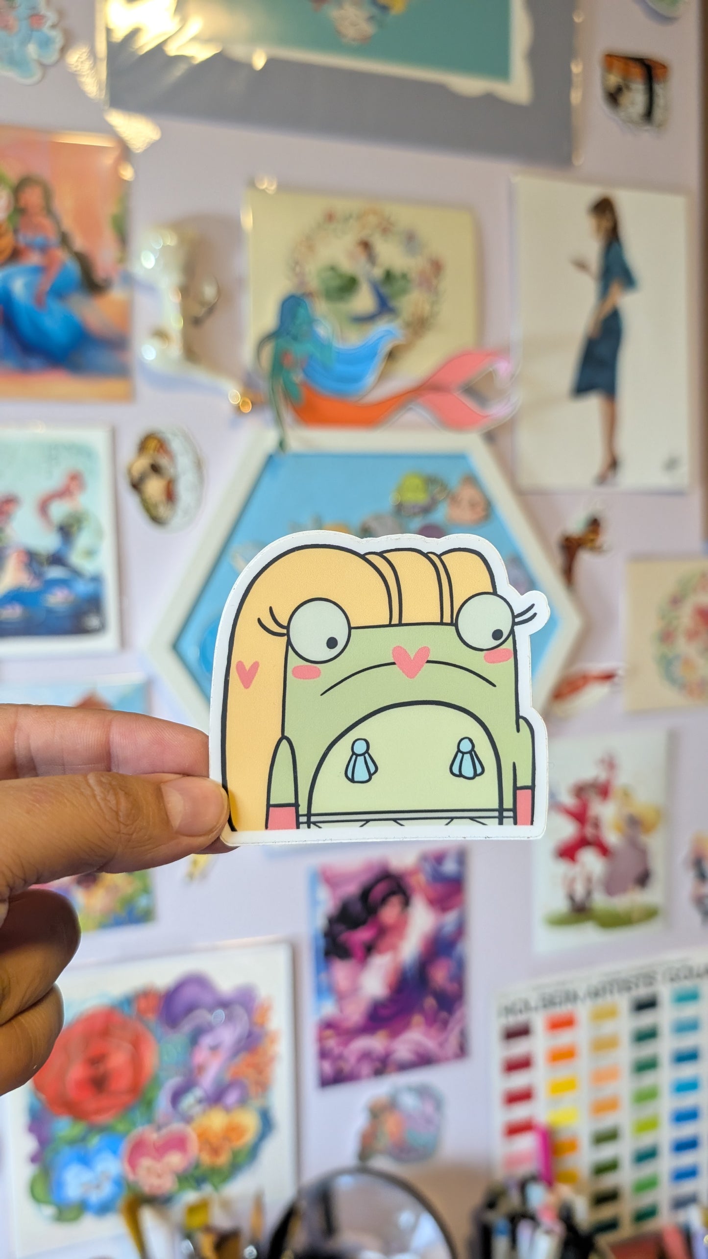 Ann Phibian & friends - Vinyl Sticker