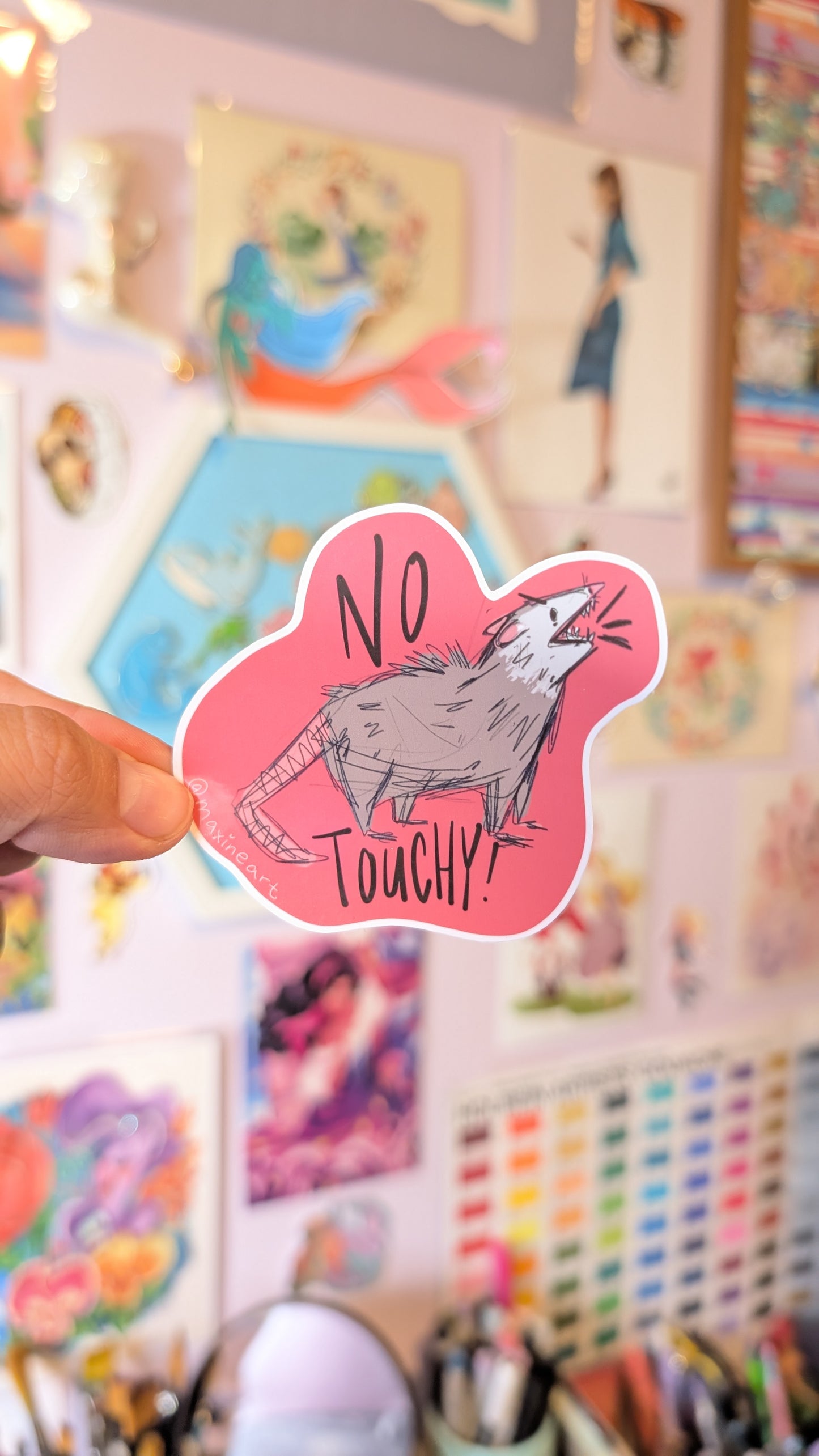 Unhinged Animal - Vinyl Sticker - Set 1