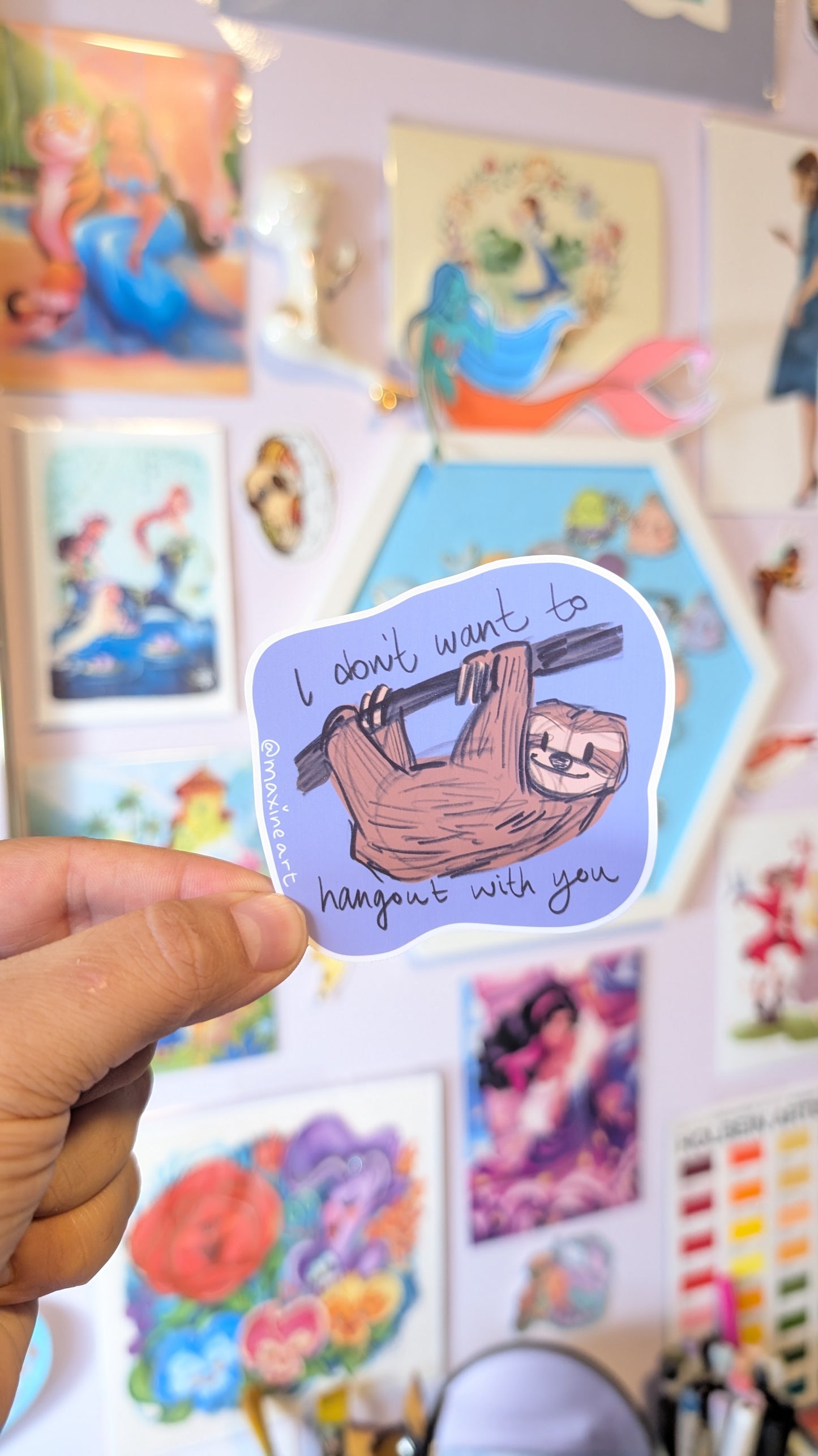 Unhinged Animal - Vinyl Sticker - Set 1