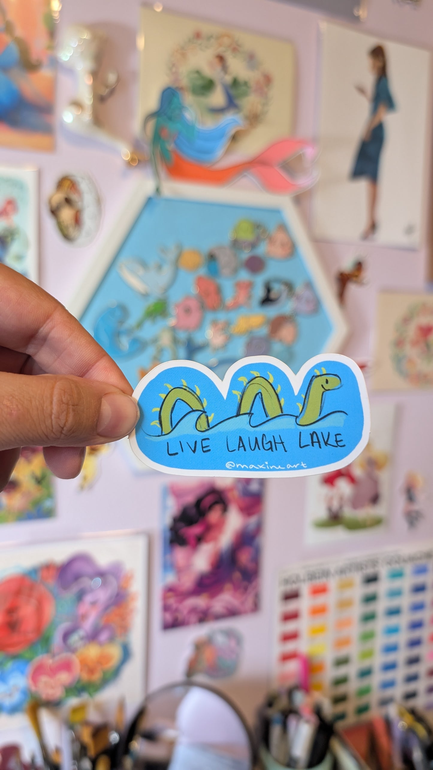 Unhinged Canadian creature - Vinyl Sticker