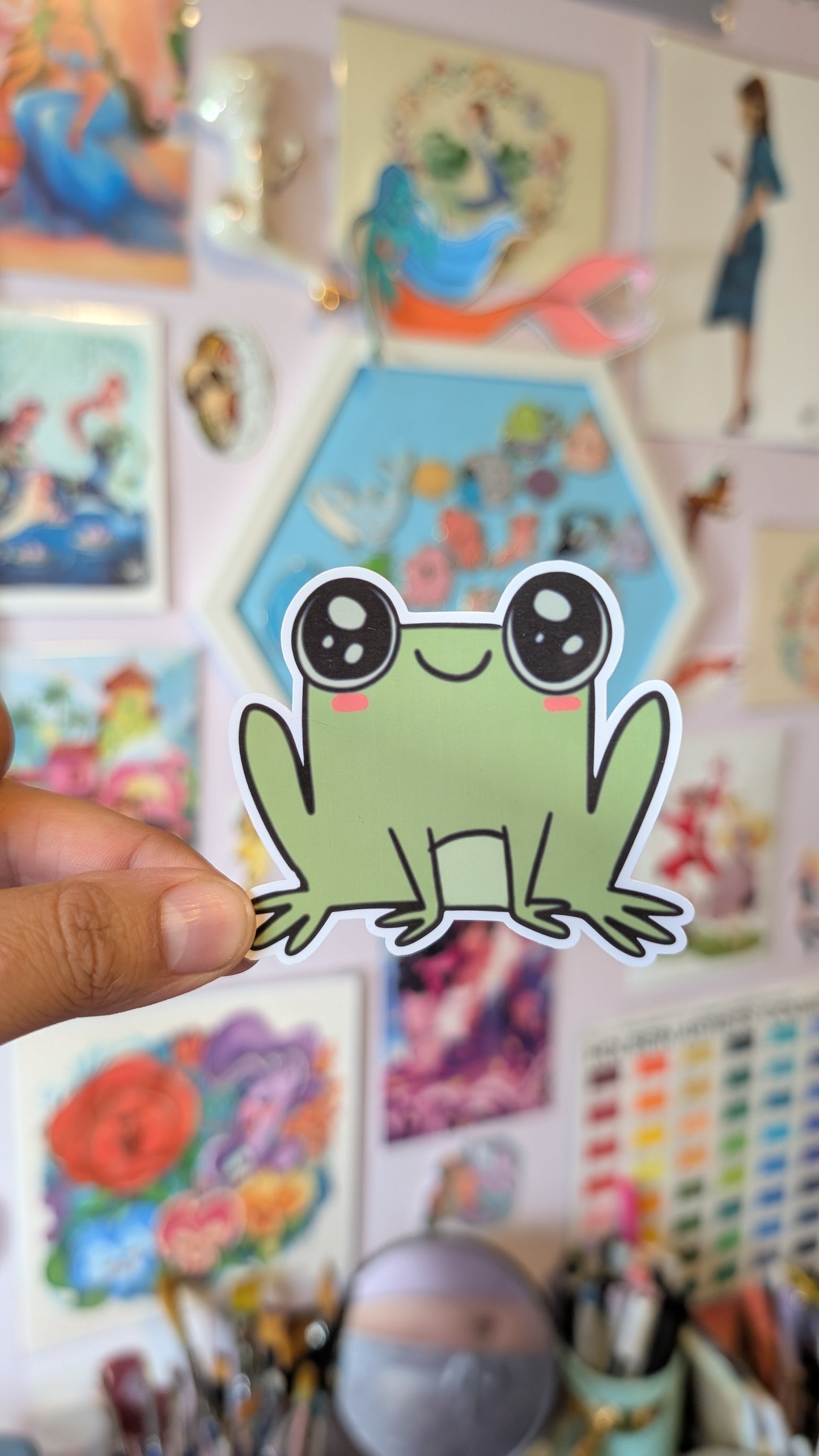 Ann Phibian & friends - Vinyl Sticker