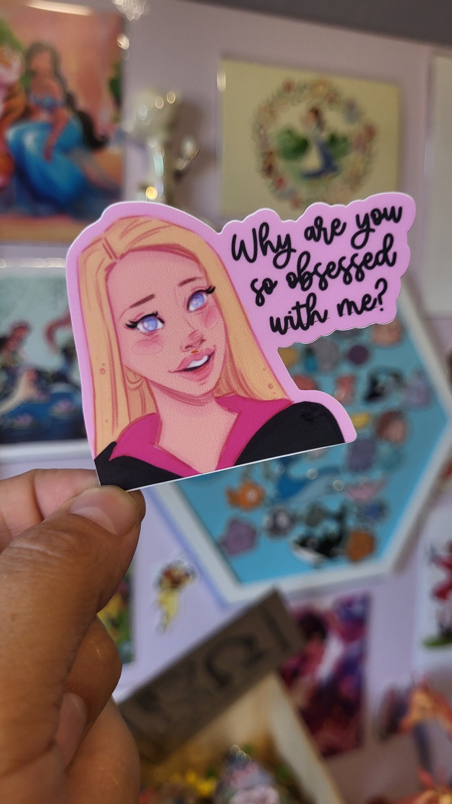 Are you obsessed with me? - Sticker