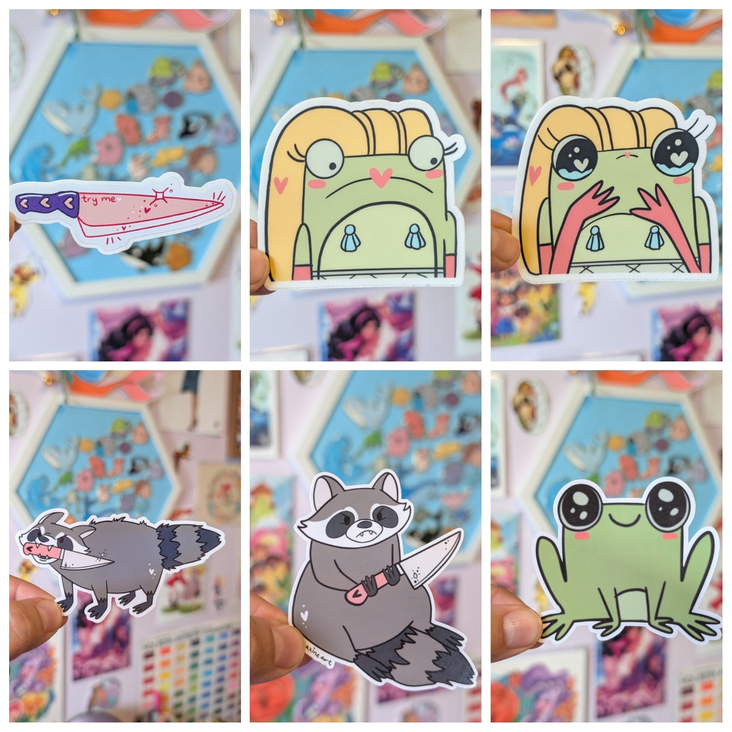 Ann Phibian & friends - Vinyl Sticker