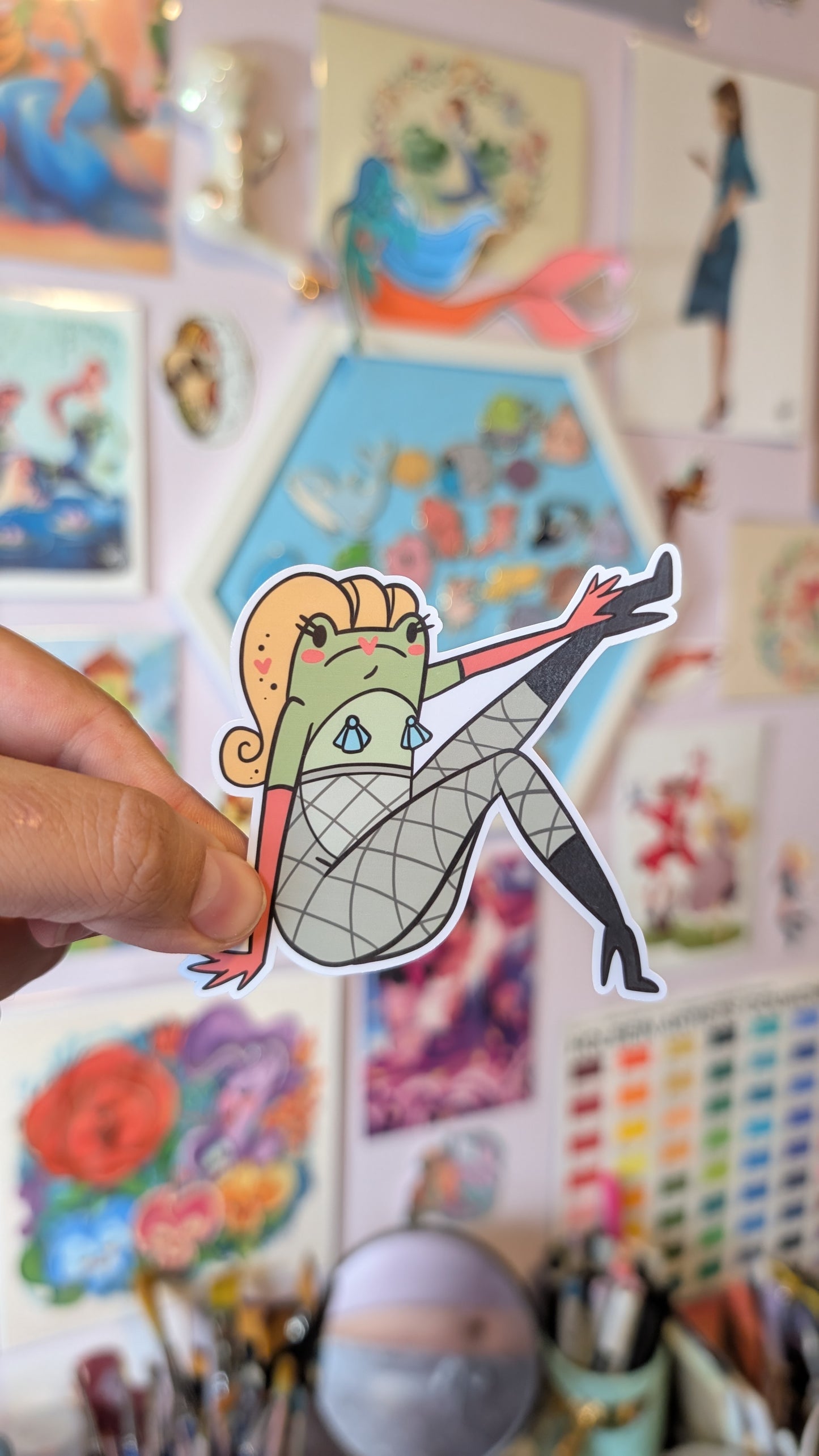 Ann Phibian - Vinyl Sticker