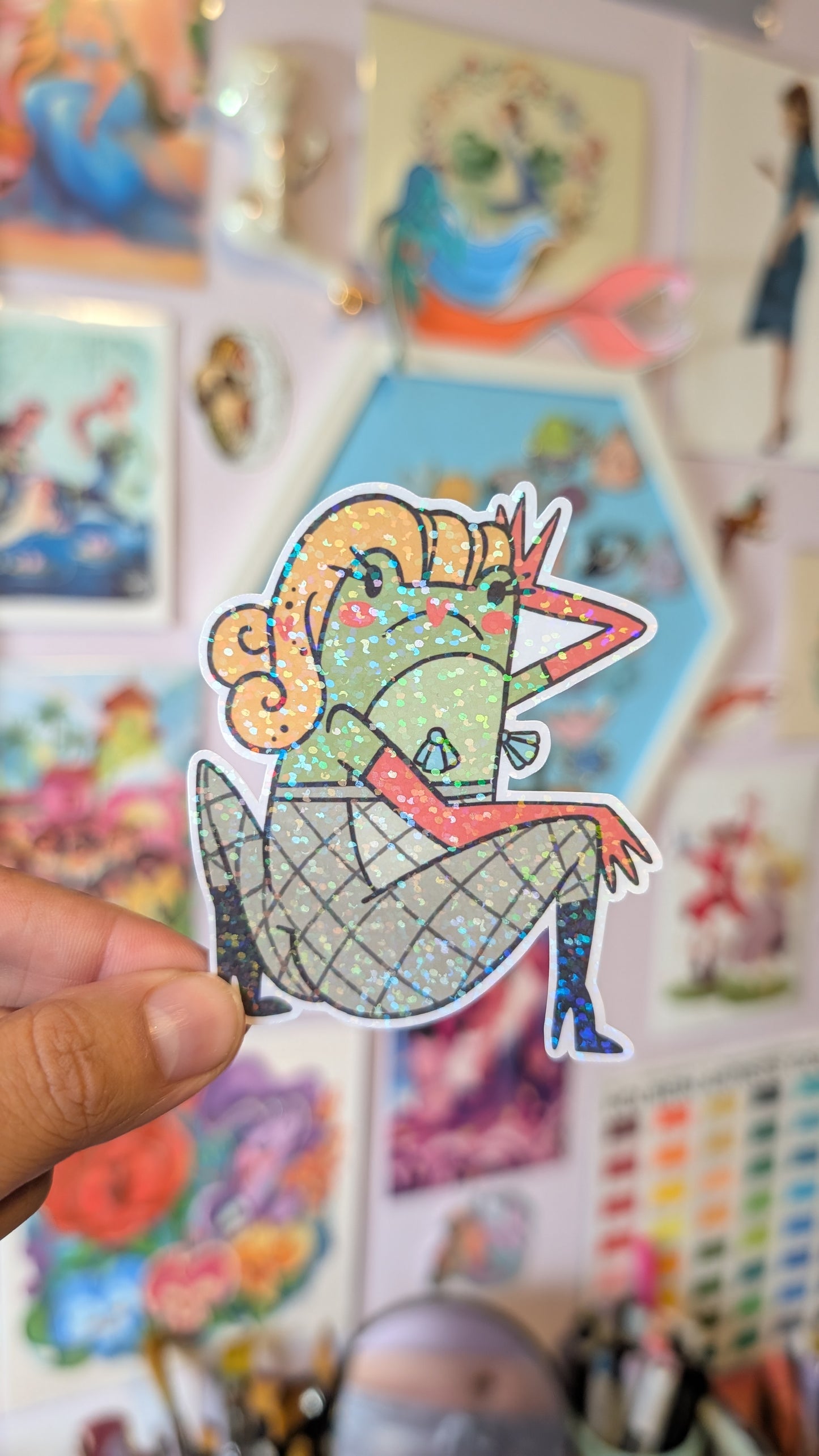 Ann Phibian - Vinyl Sticker