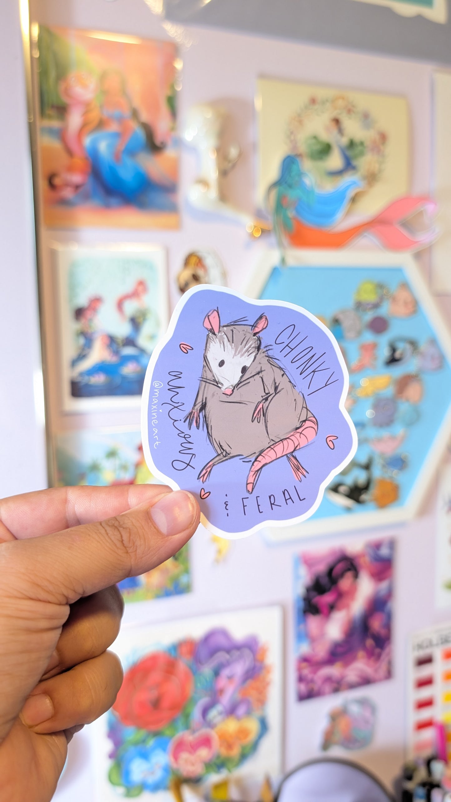 Unhinged Animal - Vinyl Sticker - Set 1