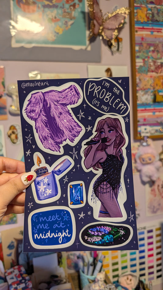 Sticker Sheet - Midnights