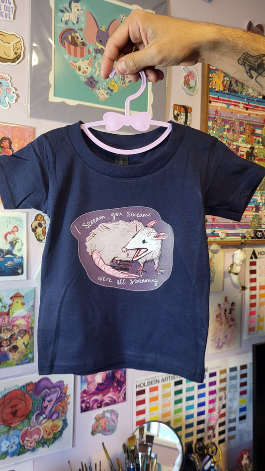 Toddler Tee - I scream